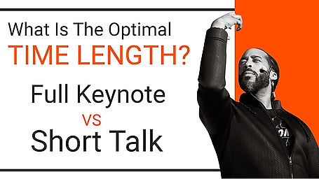 Can Poetic Voice Engage a Full Length Keynote?